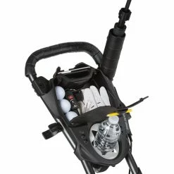 BagBoy Compact 3-Wheel Push Trolley - Silver/Black -Golf Balls Sales Store bagboy compact 3 wheel push trolley silverblack 3