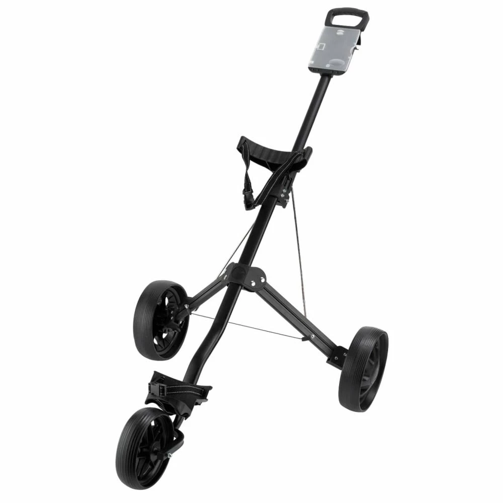 Ben Sayers Three Wheel Golf Trolley - Black 1 Ben Sayers Three Wheel Golf Trolley - Black