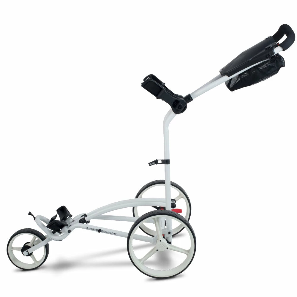 Big Max Autofold X 3-Wheel Push Trolley - White 3 Big Max Autofold X 3-Wheel Push Trolley - White - Image 3