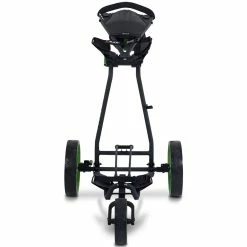 Big Max Autofold X 3-Wheel Push Trolley - Black/Lime -Golf Balls Sales Store big max autofold x 3 wheel push trolley blacklime 4