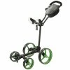 Big Max Blade Quattro 4-Wheel Push Trolley - Black/Green