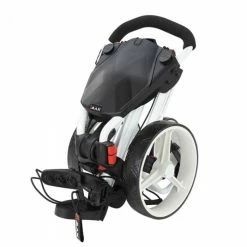 Big Max IQ+ 3-Wheel Push Trolley - Black/Red