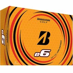 Bridgestone E6 Golf Balls - White - 12 Pack -Golf Balls Sales Store bridgestone e6 white 1