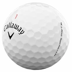 Callaway Chrome Soft Golf Balls - White - Double Dozen -Golf Balls Sales Store chrome soft 1 1