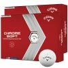 Callaway Chrome Soft Golf Balls - White - Double Dozen