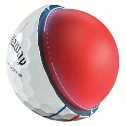 Callaway Chrome Soft Triple Track Golf Balls - White - 12 Pack -Golf Balls Sales Store chrome soft triple track white 4