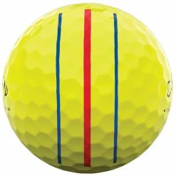 Callaway Chrome Soft Triple Track Golf Balls - Yellow - 12 Pack -Golf Balls Sales Store chrome soft triple track yellow 5