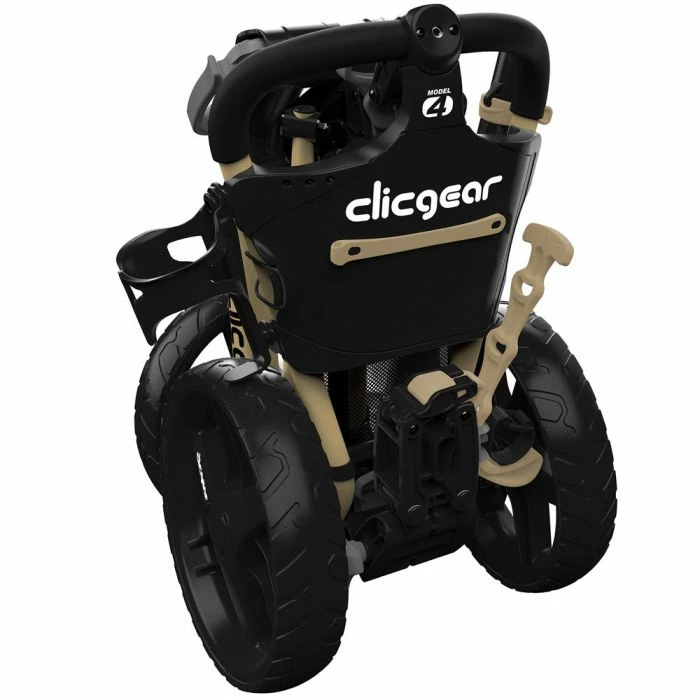 Clicgear 4.0 3-Wheel Push Trolley - Army Brown 1 Clicgear 4.0 3-Wheel Push Trolley - Army Brown