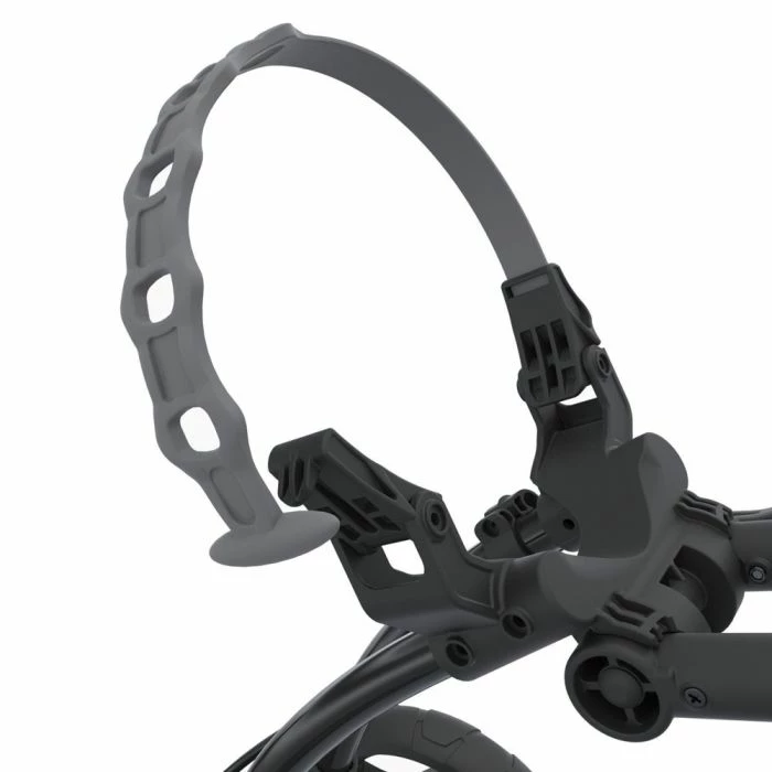 Clicgear Rovic RV1C Compact 3-Wheel Push Trolley - Arctic White/Black 3 Clicgear Rovic RV1C Compact 3-Wheel Push Trolley - Arctic White/Black - Image 3