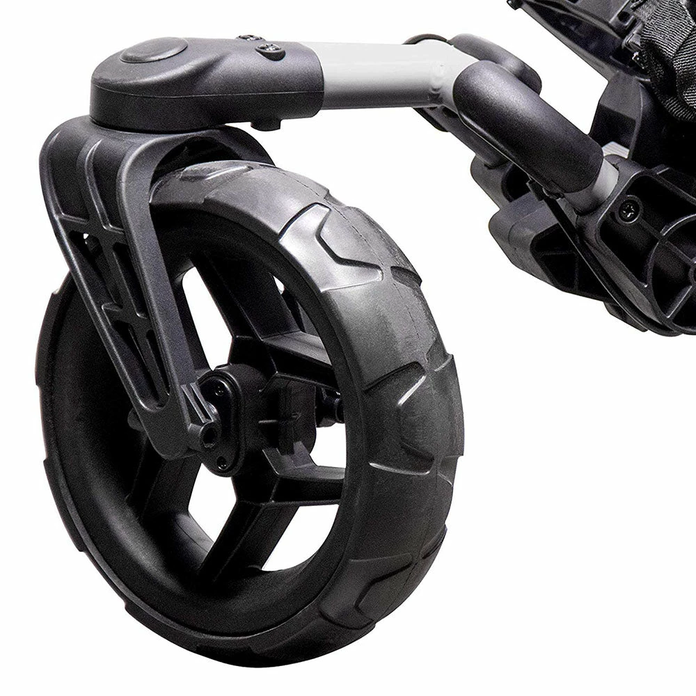 Clicgear Rovic RV1S 3-Wheel Push Trolley - Silver/Black 5 Clicgear Rovic RV1S 3-Wheel Push Trolley - Silver/Black - Image 5