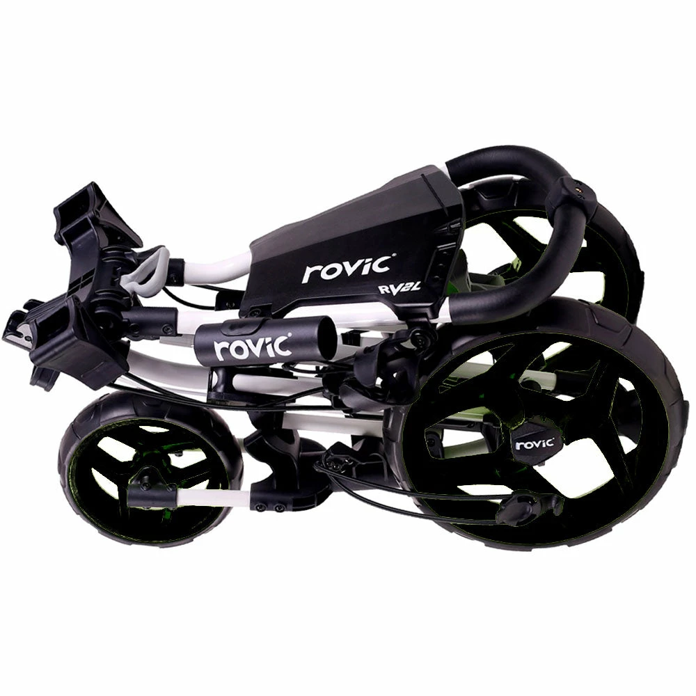 Clicgear Rovic RV2L 3-Wheel Push Trolley - Charcoal/Black 2 Clicgear Rovic RV2L 3-Wheel Push Trolley - Charcoal/Black - Image 2