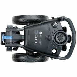 Motocaddy CUBE Push Trolley - Graphite/Blue -Golf Balls Sales Store cube blue 4