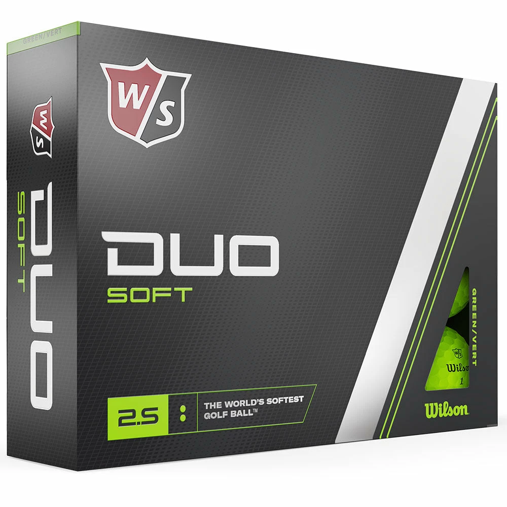 Wilson Staff Duo Soft Golf Balls - Green - 12 Pack 4 Wilson Staff Duo Soft Golf Balls - Green - 12 Pack - Image 4