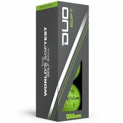 Wilson Staff Duo Soft Golf Balls - Green - 12 Pack 6 Wilson Staff Duo Soft Golf Balls - Green - 12 Pack -Golf Balls Sales Store duo soft green 3