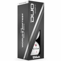 Wilson Staff Duo Soft Golf Balls - White - 12 Pack 6 Wilson Staff Duo Soft Golf Balls - White - 12 Pack -Golf Balls Sales Store duo soft white 3