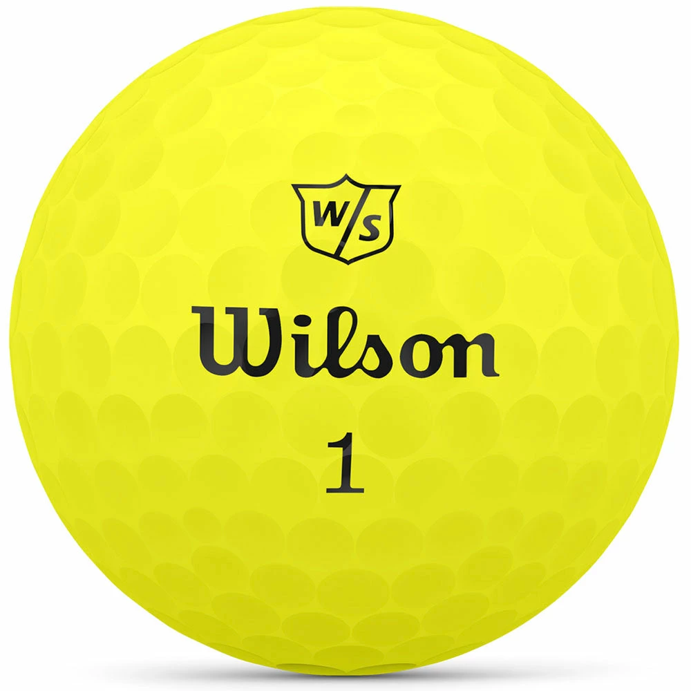 Wilson Staff Duo Soft Golf Balls - Yellow - 12 Pack 2 Wilson Staff Duo Soft Golf Balls - Yellow - 12 Pack - Image 2