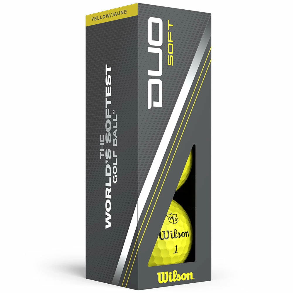 Wilson Staff Duo Soft Golf Balls - Yellow - 12 Pack 3 Wilson Staff Duo Soft Golf Balls - Yellow - 12 Pack - Image 3