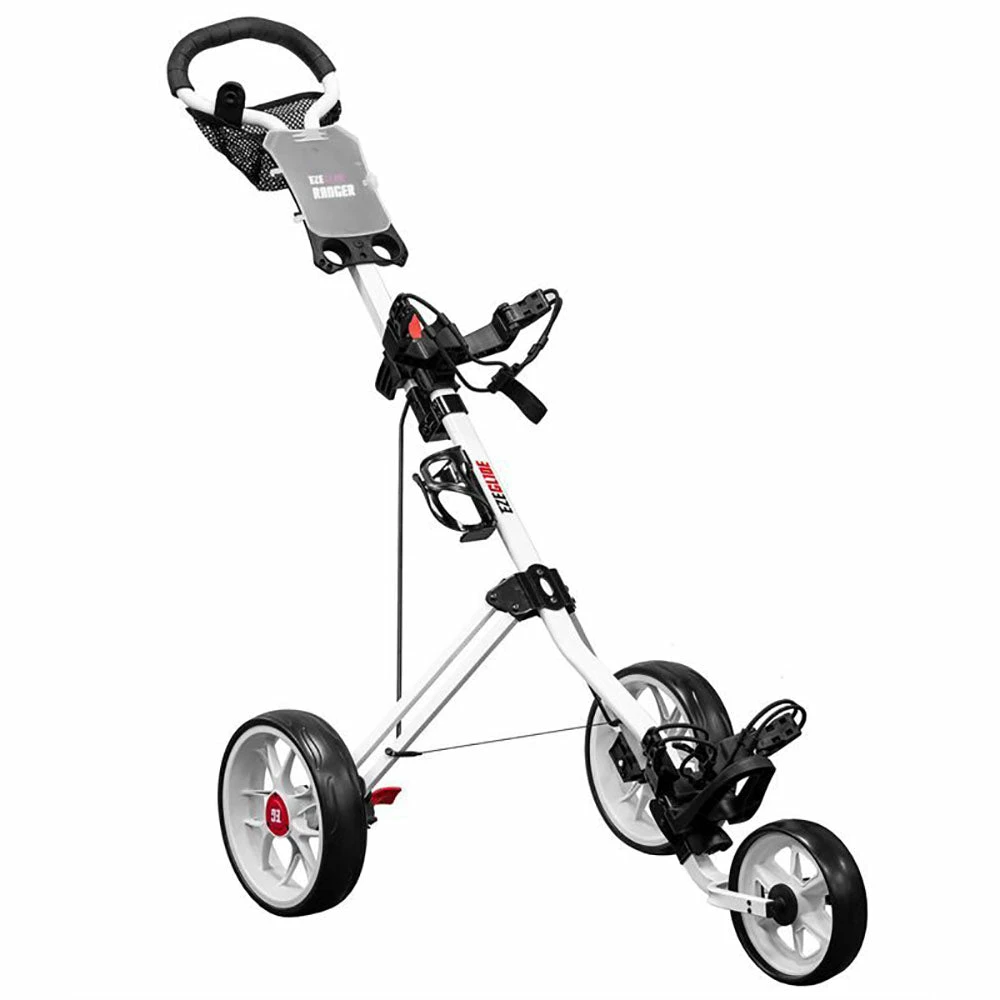 Longridge EzeGlide Ranger 3 Wheel Push Trolley - White 1 Longridge EzeGlide Ranger 3 Wheel Push Trolley - White