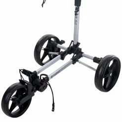 Fastfold Slim 3-Wheel Push Trolley - Silver/Black 7 Fastfold Slim 3-Wheel Push Trolley - Silver/Black -Golf Balls Sales Store fastfold slim 3 wheel push trolley silver black 4