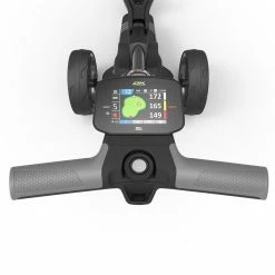 PowaKaddy FX7 GPS EBS Electric Trolley - Gunmetal -Golf Balls Sales Store fx7 gps ebs 4 3