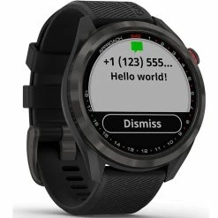 Garmin Approach S42 Golf GPS Watch - Black -Golf Balls Sales Store garmin approach s42 golf gps watch black 5