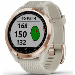 Garmin Approach S42 Golf GPS Watch - Rose Gold/Sand -Golf Balls Sales Store garmin approach s42 golf gps watch rose goldsand 1