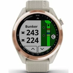 Garmin Approach S42 Golf GPS Watch - Rose Gold/Sand -Golf Balls Sales Store garmin approach s42 golf gps watch rose goldsand 7