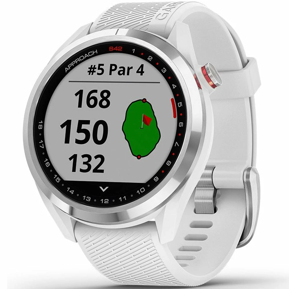 Garmin Approach S42 Golf GPS Watch - White 3 Garmin Approach S42 Golf GPS Watch - White - Image 3