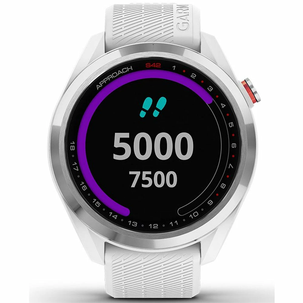 Garmin Approach S42 Golf GPS Watch - White 5 Garmin Approach S42 Golf GPS Watch - White - Image 5