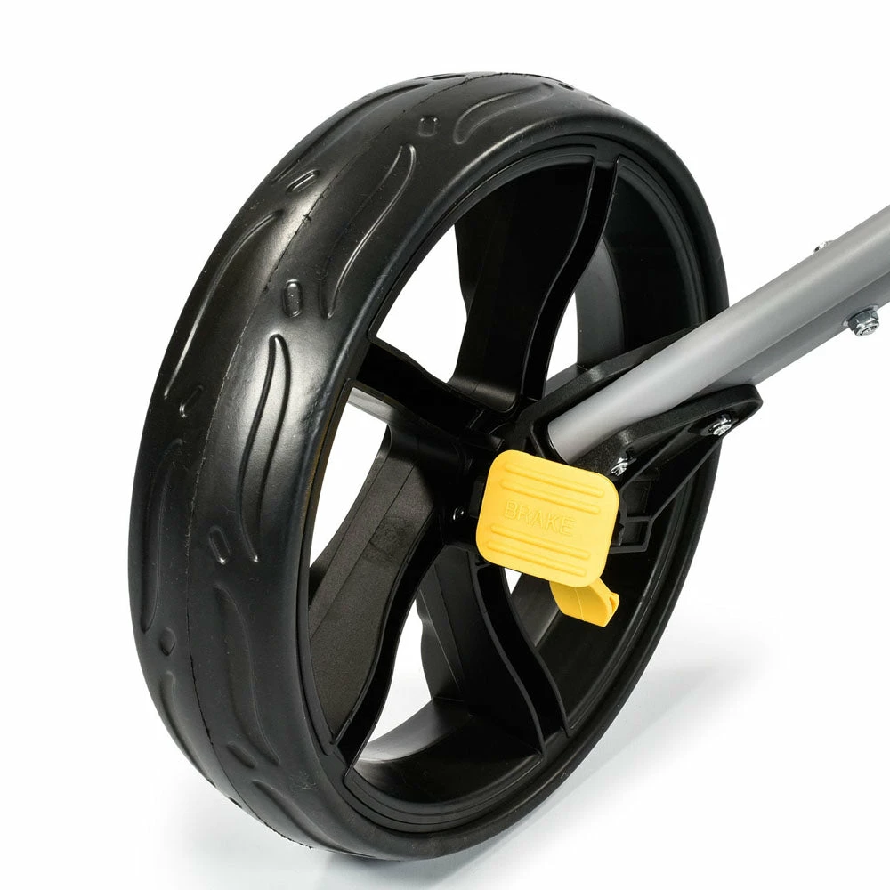 ICart Compact Evo 3-Wheel Push Trolley - Grey/Black 6 ICart Compact Evo 3-Wheel Push Trolley - Grey/Black - Image 6