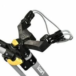 ICart Go 3-Wheel Push Trolley - Grey/Black 11 ICart Go 3-Wheel Push Trolley - Grey/Black -Golf Balls Sales Store icart go 3 wheel push trolley greyblack 6