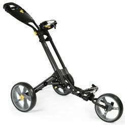 ICart One 3-Wheel Push Trolley - Black/Grey -Golf Balls Sales Store icart one 3 wheel push trolley blackgrey 1