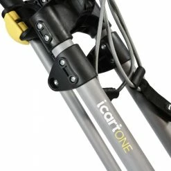 ICart One 3-Wheel Push Trolley - Black/Grey -Golf Balls Sales Store icart one 3 wheel push trolley blackgrey 5 1