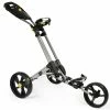 ICart One 3-Wheel Push Trolley - Grey/Black