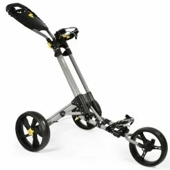 ICart One 3-Wheel Push Trolley - Grey/Black