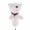 Affordable Golf Westie Headcover - White