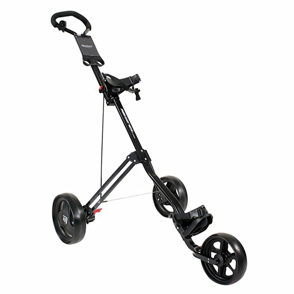 Masters 3 Series 3 Wheel Push Golf Trolley - Black 1 Masters 3 Series 3 Wheel Push Golf Trolley - Black