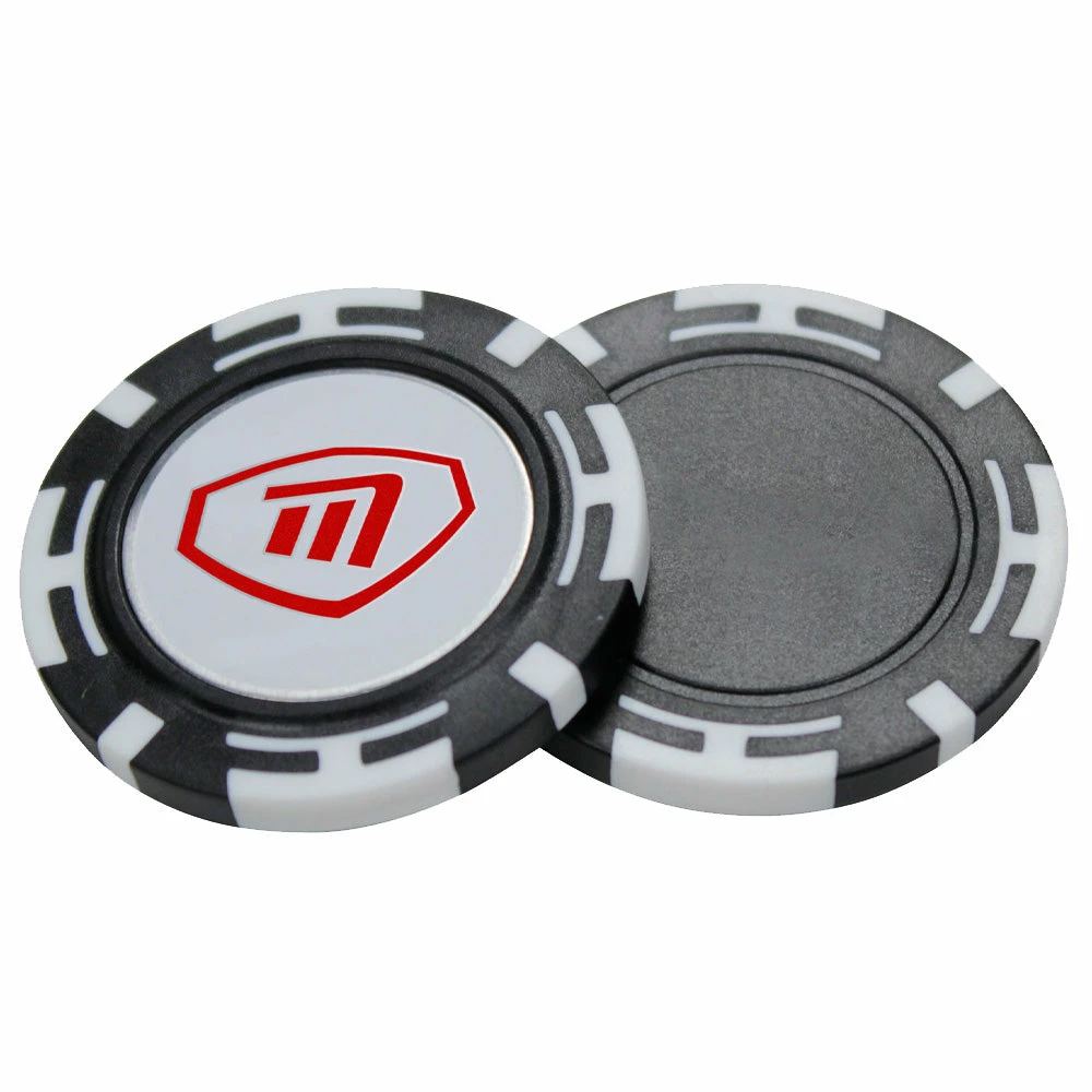Masters Poker Chip With Magnetic Ball Marker 1 Masters Poker Chip With Magnetic Ball Marker