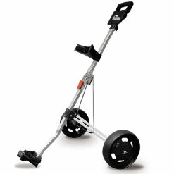 Longridge Microlite 2-Wheel Pull Trolley - Silver -Golf Balls Sales Store microlite trolley 3