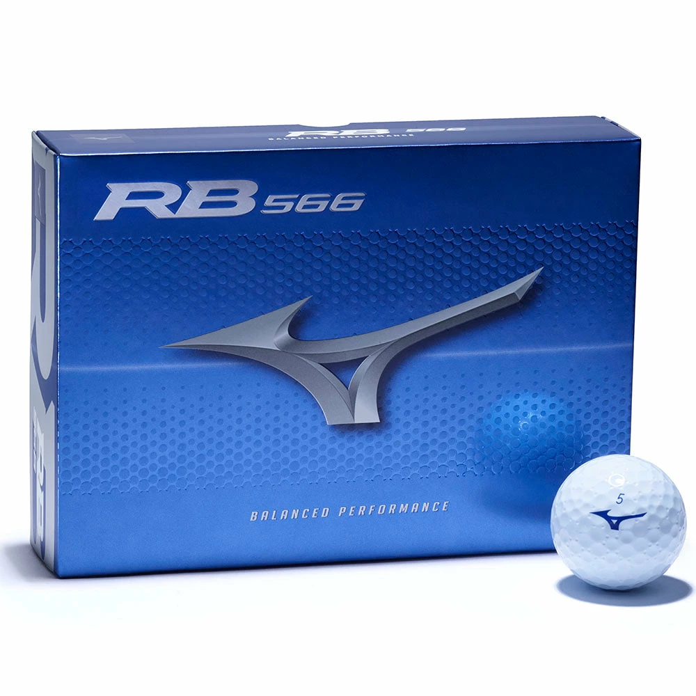 Mizuno RB 566 Golf Balls - White - 12 Pack