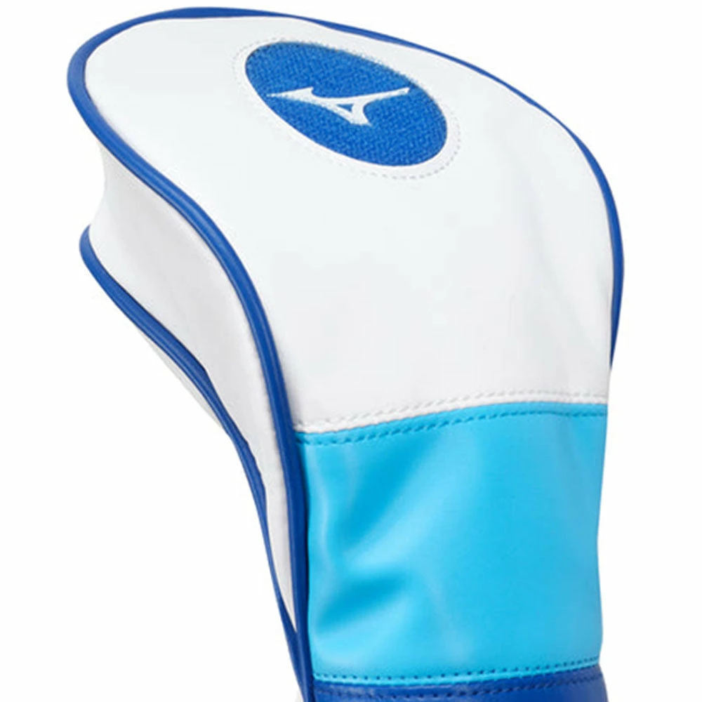 Mizuno Tour Fairway Headcover - White/Blue 3 Mizuno Tour Fairway Headcover - White/Blue - Image 3