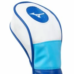 Mizuno Tour Utility Headcover - White/Blue -Golf Balls Sales Store mizuno tour utility headcover white blue 3