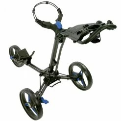 Motocaddy P1 3-Wheel Push Trolley - Black/Blue -Golf Balls Sales Store motocaddy p1 push trolley b ue 20202