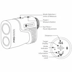 Motocaddy Pro 3000 Laser Rangefinder -Golf Balls Sales Store motocaddy pro 3000 laser rangefinder 8
