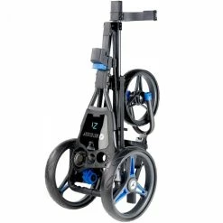 Motocaddy Z1 Push Trolley - Black/Blue -Golf Balls Sales Store motocaddy z1 push folded