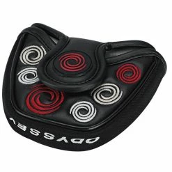Odyssey Mallet Swirl Golf Putter Headcover - Black -Golf Balls Sales Store odyssey mallet swirl golf putter headcover black 2