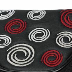 Odyssey Mallet Swirl Golf Putter Headcover - Black -Golf Balls Sales Store odyssey mallet swirl golf putter headcover black 3