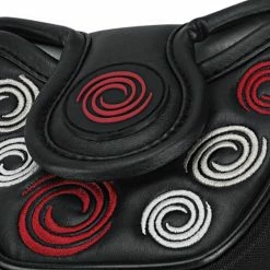 Odyssey Mallet Swirl Golf Putter Headcover - Black -Golf Balls Sales Store odyssey mallet swirl golf putter headcover black 4