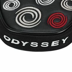 Odyssey Mallet Swirl Golf Putter Headcover - Black -Golf Balls Sales Store odyssey mallet swirl golf putter headcover black 5