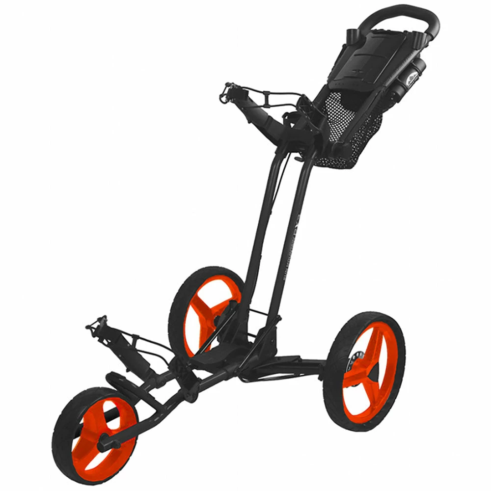Sun Mountain Path Finder PX3 3-Wheel Push Trolley - Black Inferno 1 Sun Mountain Path Finder PX3 3-Wheel Push Trolley - Black Inferno